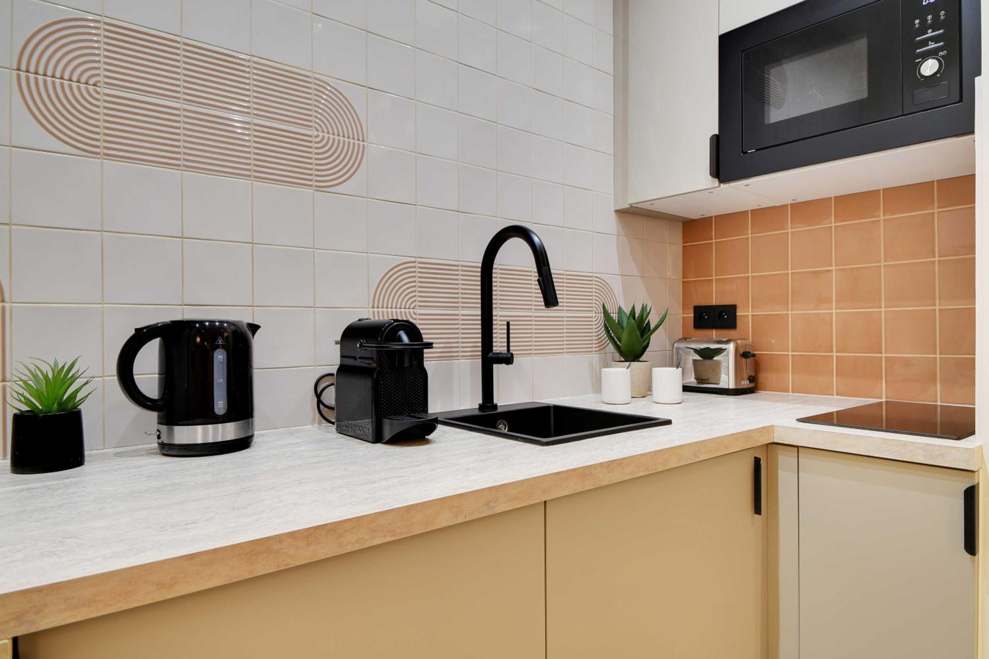 Superb -1br-4p- Montmartre Appartamento *