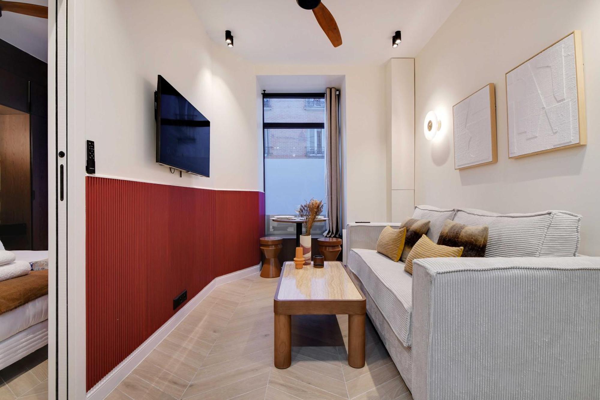 Superb -1br-4p- Montmartre Appartamento *